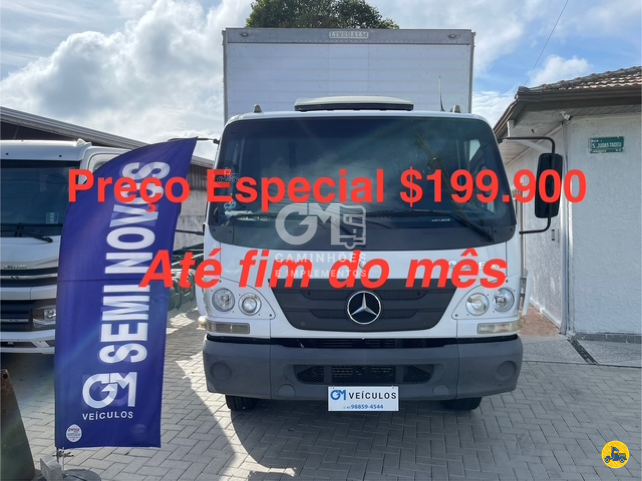 CAMINHAO MERCEDES-BENZ MB 1016 Baú Furgão 3/4 4x2 GM Caminhões  CURITIBA PARANÁ PR